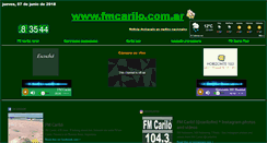 Desktop Screenshot of fmcarilo.com.ar