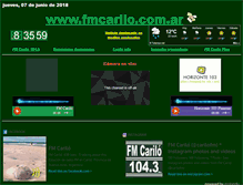Tablet Screenshot of fmcarilo.com.ar